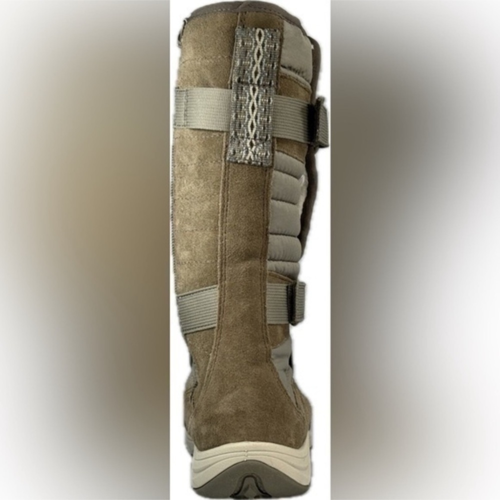 💋NWT MERRELL APPROACH SPORT TALL ZIP WATERPROOF FAUX FUR BOOTS Brindle 10 - Picture 7 of 10